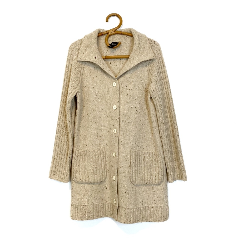 Eileen Fisher | Lambswool Angora Silk Blend Cardigan Sweater Size XS‎